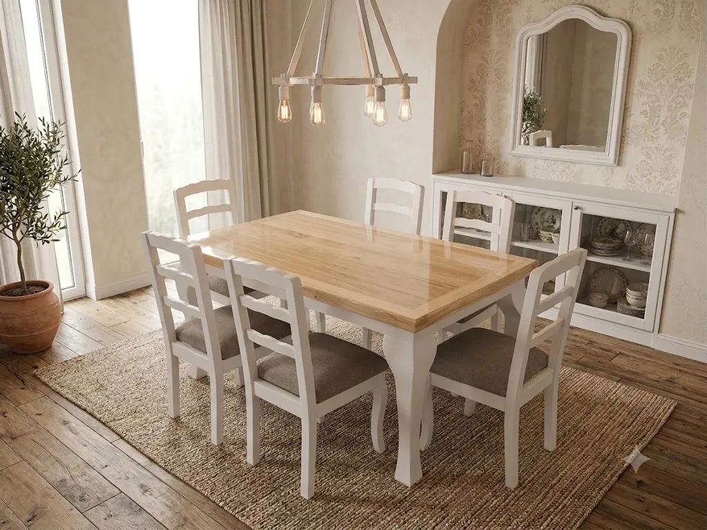 Comedor 6 Sillas Madera